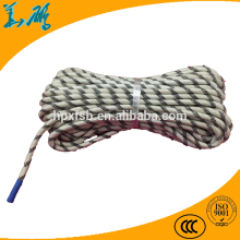 High breaking strength for nylon safety rope