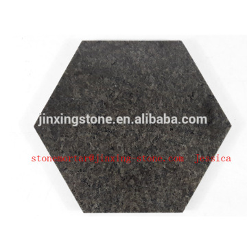 hexagonal shape granite serving tray /granite board /grantie cutting board