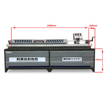 DW 3000 Fully Automatic 45 Degree Oblique Straight Edge Panel Furniture Edge Banding Machine: Precision in Design and Execution