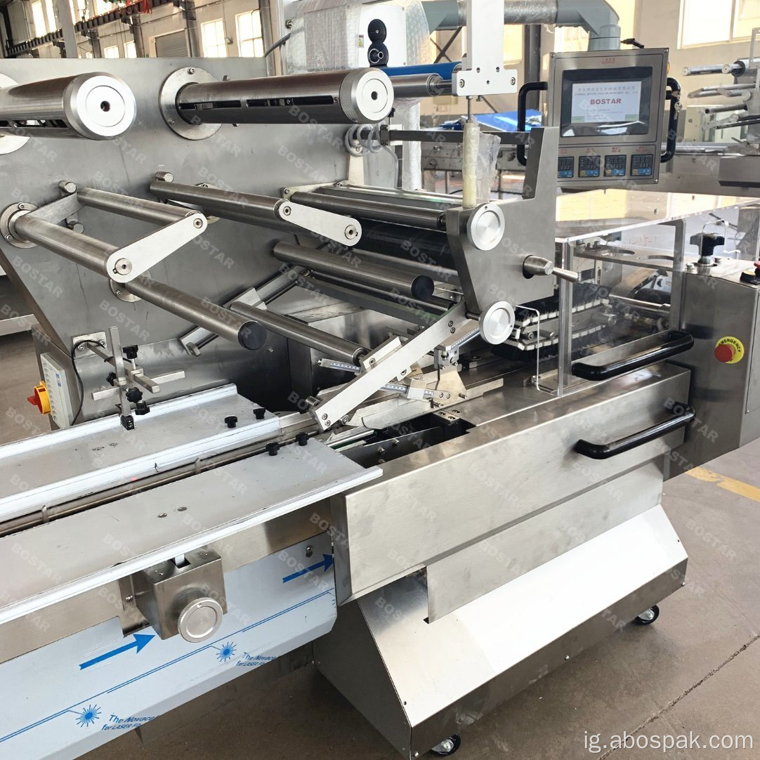 Bostar Burger Buns Horizontal Packaging Machine nwere Slicer