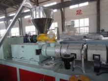 WPC Machinery Wood Plastic Extrusion Lines For Indoor Decra