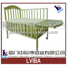 Longtime usage baby cot aluminium baby bed