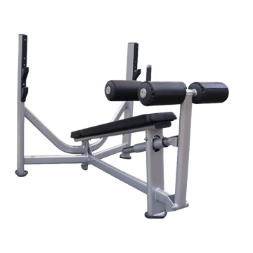 Phòng tập thể dục thương mại Thiết bị tập thể dục Olympic Down Ramp Bench