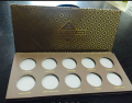 Kostenlose Probe hochwertige Kosmetik Make-up Palette leer Private Label Lidschatten-Palette