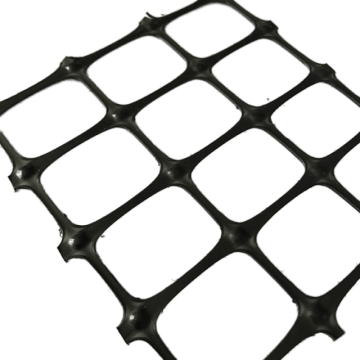 High tensile strength at low elongation geogrids