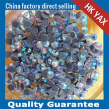 YAX swainstone high quality rhinestone crystal AB color 3mmSS10 highest quality hotfix rhinestone