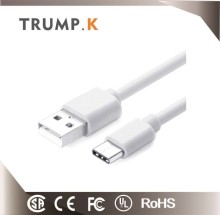 Welded metal cable USB 2.0 to USB A Power delivery
