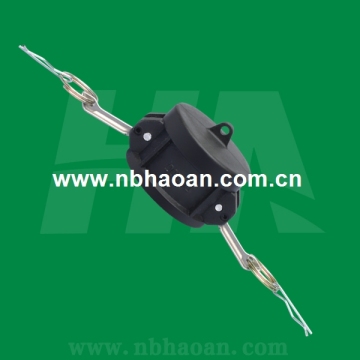 PP Camlock Dust Cap Coupling Type DC