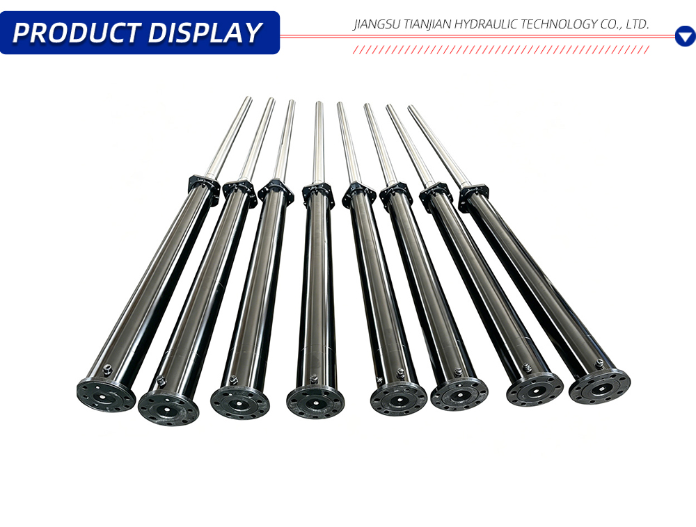 Cilindro de montaje en brida de carrera larga X Long Stroke Flange Mount Cylinder X