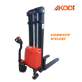 Compact Walkie Electric Pallet Stacker 1 Ton