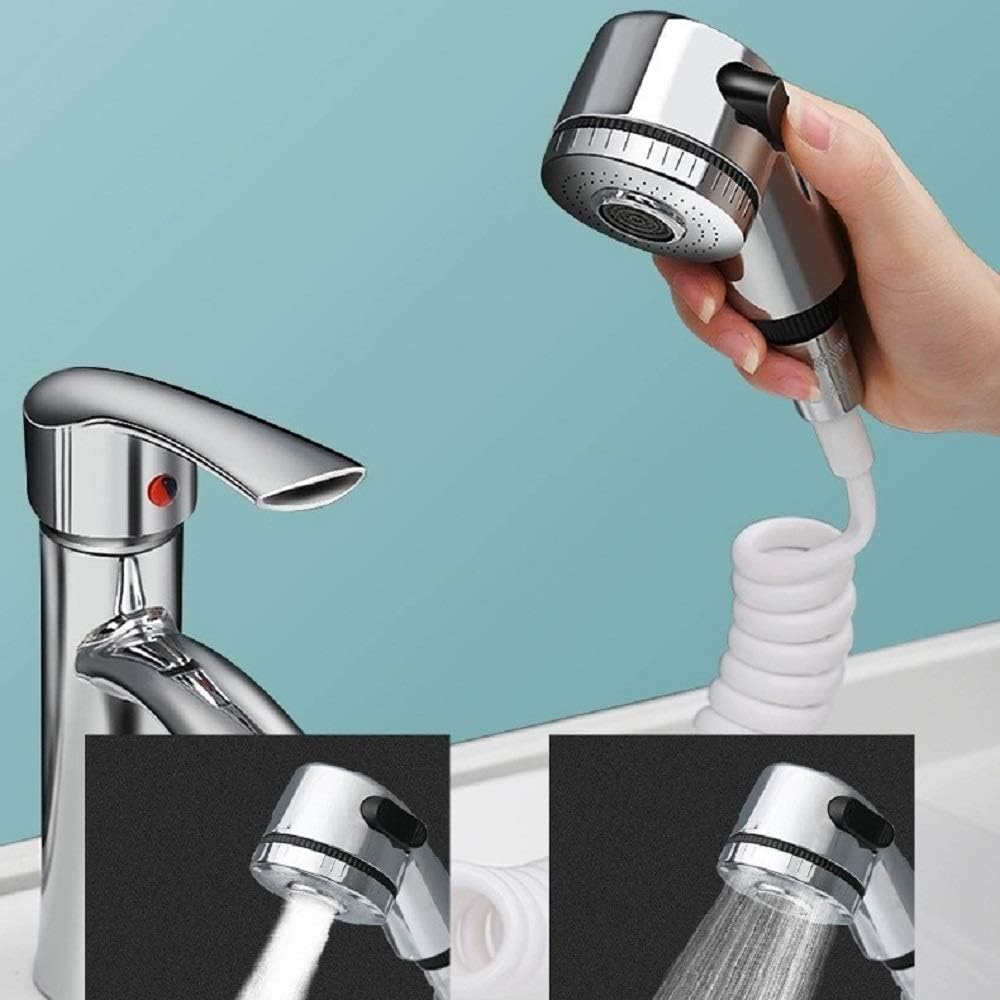 Rửa tóc 3 chế độ điều chỉnh có thể điều chỉnh Basin Tay tắm đầu tiên tạo tác nhân giữ vòi phun nhỏ