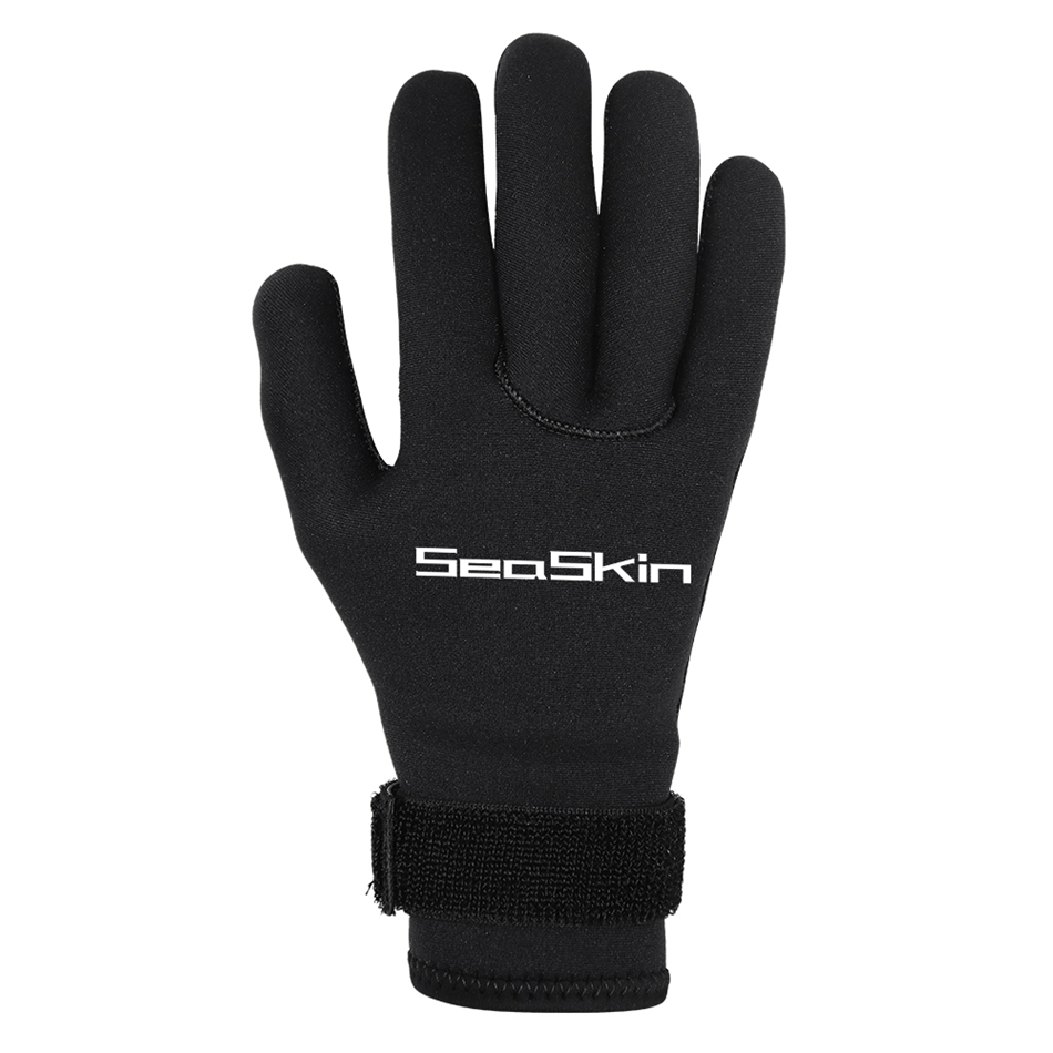 Guantes de neopreno de buceo flexible antideslizante para adultos de piel marina