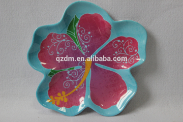 Flower Shaped Melamine Dessert Plates For Sale