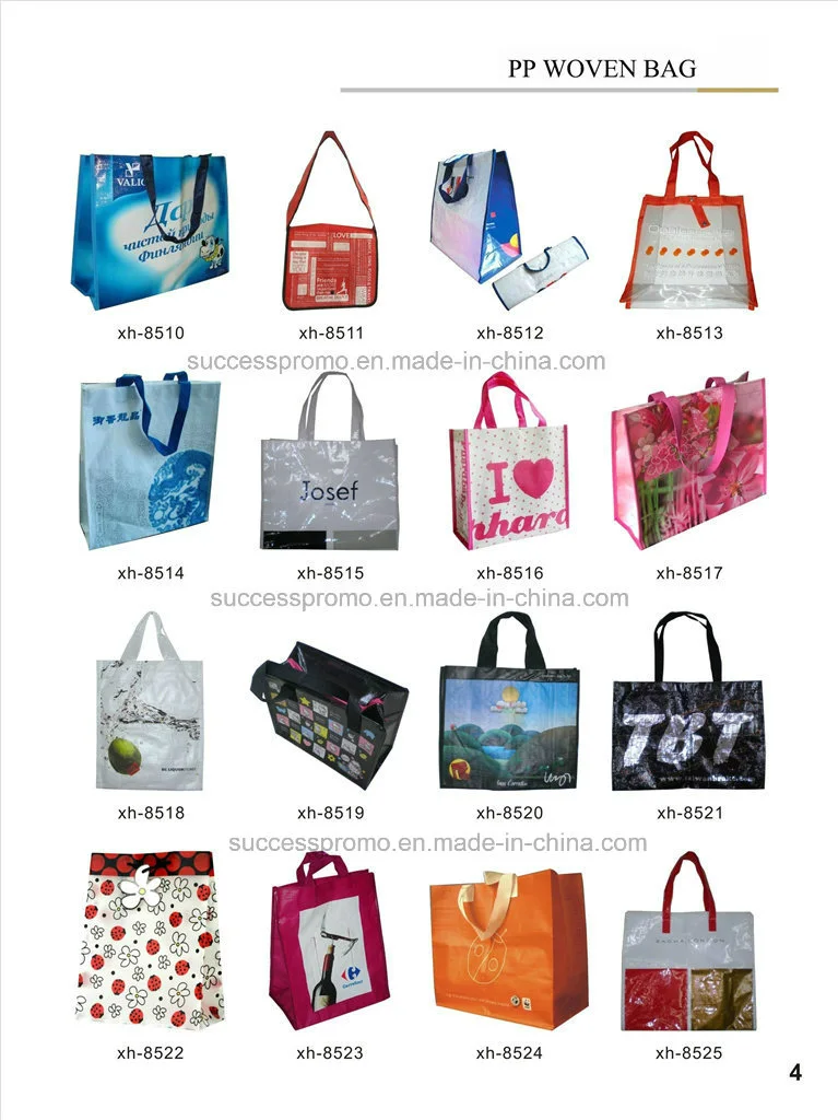 PP Woven Non Woven Shopping Tote Handbags, Cooler Bag, Woven Bag, Cotton Bag, Canvas Bag, Drawstring Bag