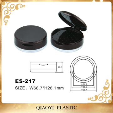 Black cosmetic packaging empty make up packaging eyeshadow