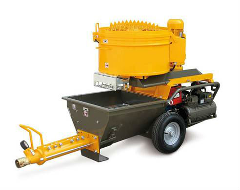 (manufacturer) very good small automatic mortar shotcrete machine made by China factory