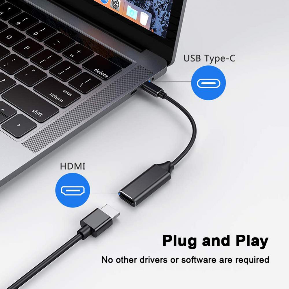 محول USB C إلى HDMI 4K HD