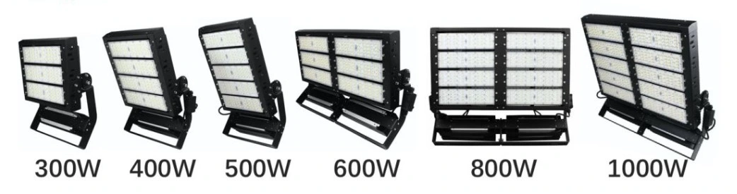 Outdoor Tennis Sports Stadium LED Lighting High Pole Flood Light LED 600W