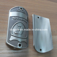 Metal Bent Bicycle Badge, Curved Bicycle Metal Label