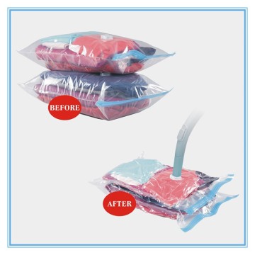 Easy using vacuum compressed bag for clothing