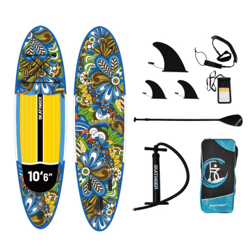 Weihai Wholesale Inflatable Paddle Board with Rigid Prelaminated Surface