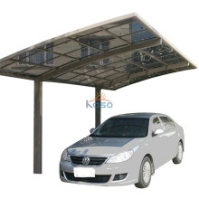 Metal Folding Polycarbonate Double Car Canopy