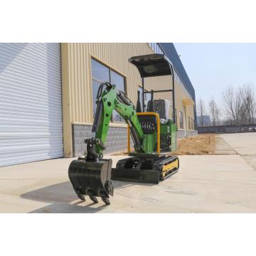 Home use mini excavator with rubber track