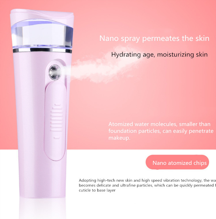 Mini personal use Nano spray water replenishment beauty instrument