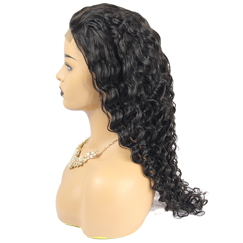 Wholesale kinky curly wigs, Brazilian curly lace front wig,lace front closure human hair wig kinky curly
