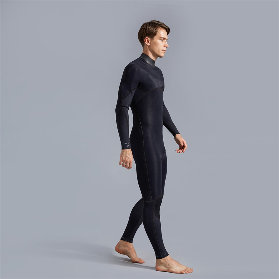 Seaskin Mens 2mm Neoprene zip zip fullsuit wetsuit