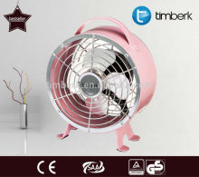 Beautiful Mini Clock Fan gift preferred DC USB table gift fan