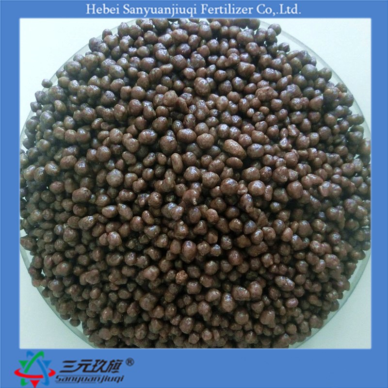 DAP 18-46-00 Diammonium Phosphate Brown or yellow color Granule, manufacturer in China, suitable for a variety of crops and soil