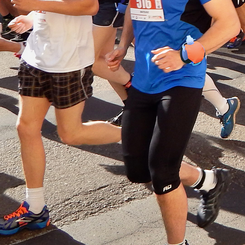 Marathon running water bottle