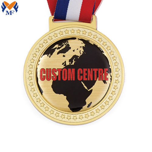 Custom with own design metal logo medals