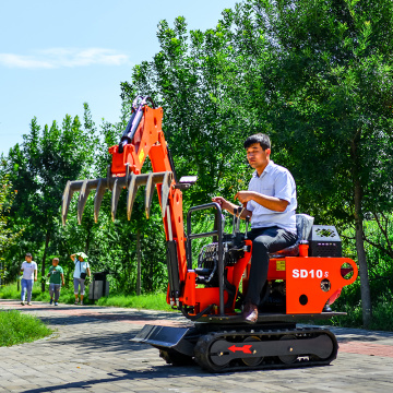 1 tonne mini crawler excavatrices pour la ferme