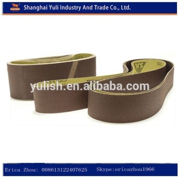 heavy cloth abrasive roll/hard abrasive belt/sharpness sanding belt