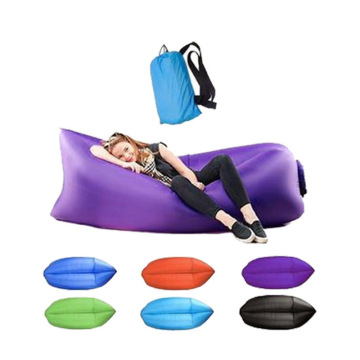 Nylon Sleeping Bed Bag Air Sofa Outdoor Inflatable Lounger