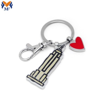 Custom football club keychain for souvenir