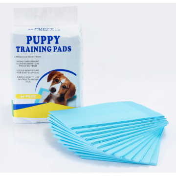 Superabsorbierende PET-Welpen-Quadrat-Trainings-Pads