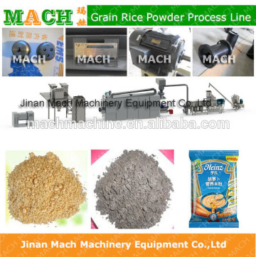 Automatic hot sale nutrition powder machine/best quality nutritional rice powder processing line/plant