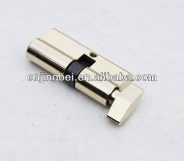 single brass knob cylinder lock