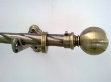 iron curtain rod