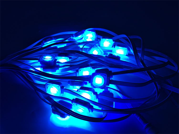 outdoor decorations  christmas lights pixel IP67 dmx512  waterproof 24v led eave light