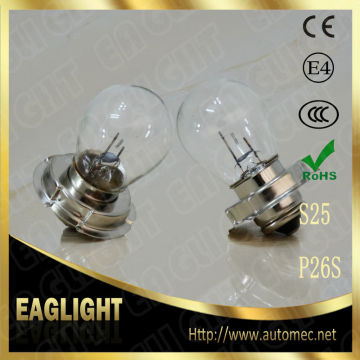 S25 P26S stop tail motorcycle bulb