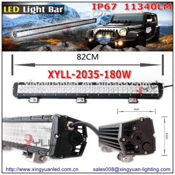 2016 Newest double row truck light bar 60 LED 180W flood spot beam LED light bar