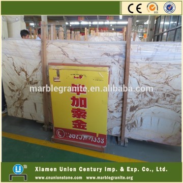 Picasso Gold Marble Slab