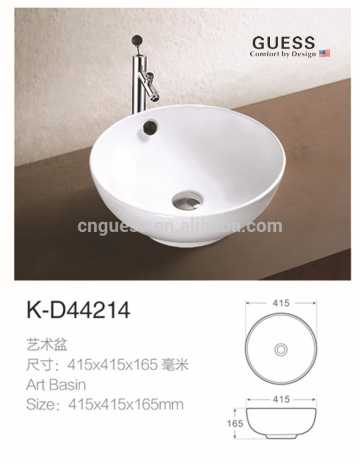 Vanity basin cabinet basin round basin bathroom