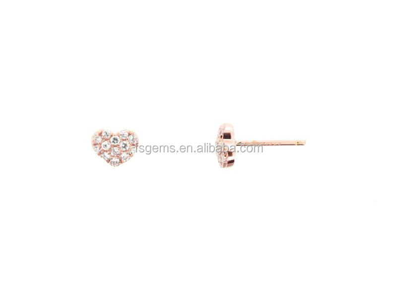 Best verkopende producten in 14k Rose Gold Heart Ketting