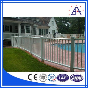 Powder Coated Portable Aluminum Pool Fence Manufacturer