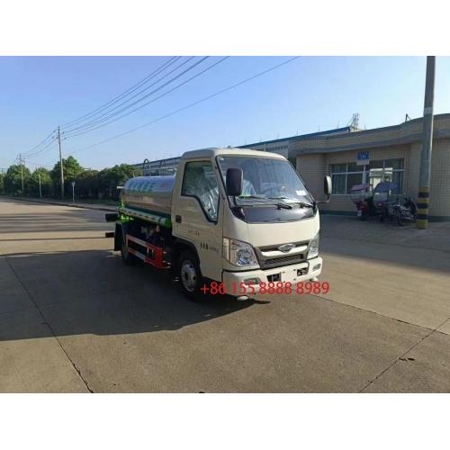 Foton Diesel Mini Water Spray Truck